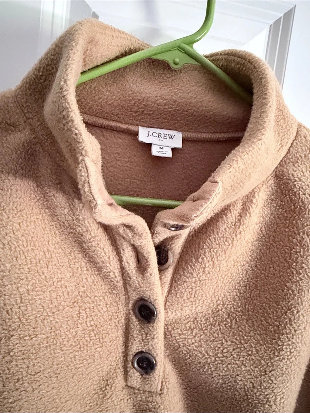 J. Crew warm camel